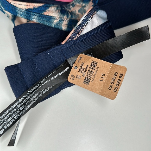 Victoria’s Secret PINK active ultimate push up bra blue coral pink Large - Picture 8 of 10